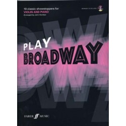 PLAY BROADWAY - Violin and Piano(+CD)
