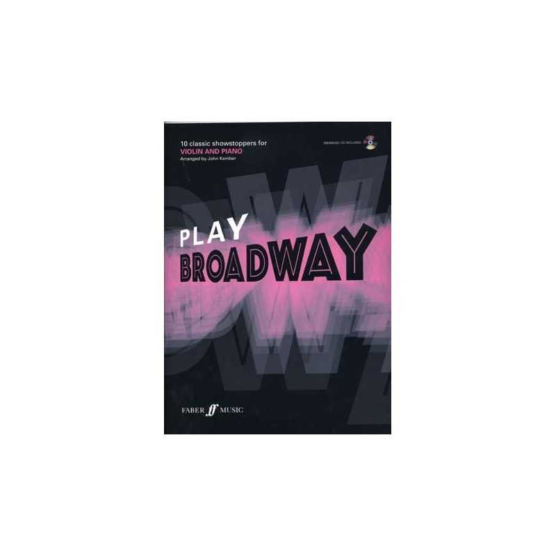 PLAY BROADWAY - Violin and Piano(+CD)