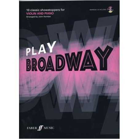PLAY BROADWAY - Violin and Piano(+CD)