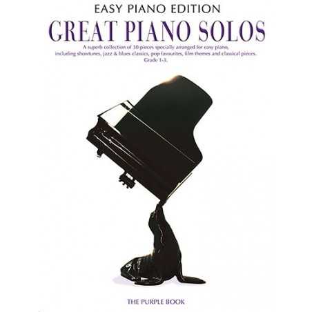 GREAT PIANO SOLOS - THE PURPLE BOOK EASY PIANO