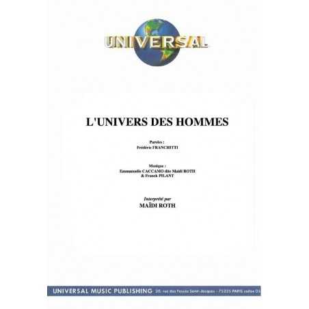 L'UNIVERS DES HOMMES