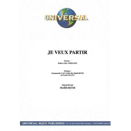 JE VEUX PARTIR