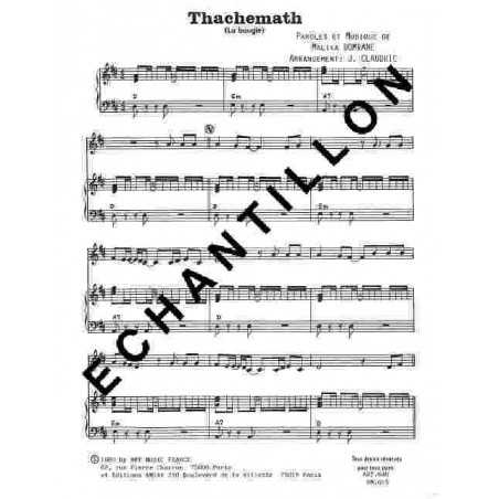 THACHEMATH (La Bougie)