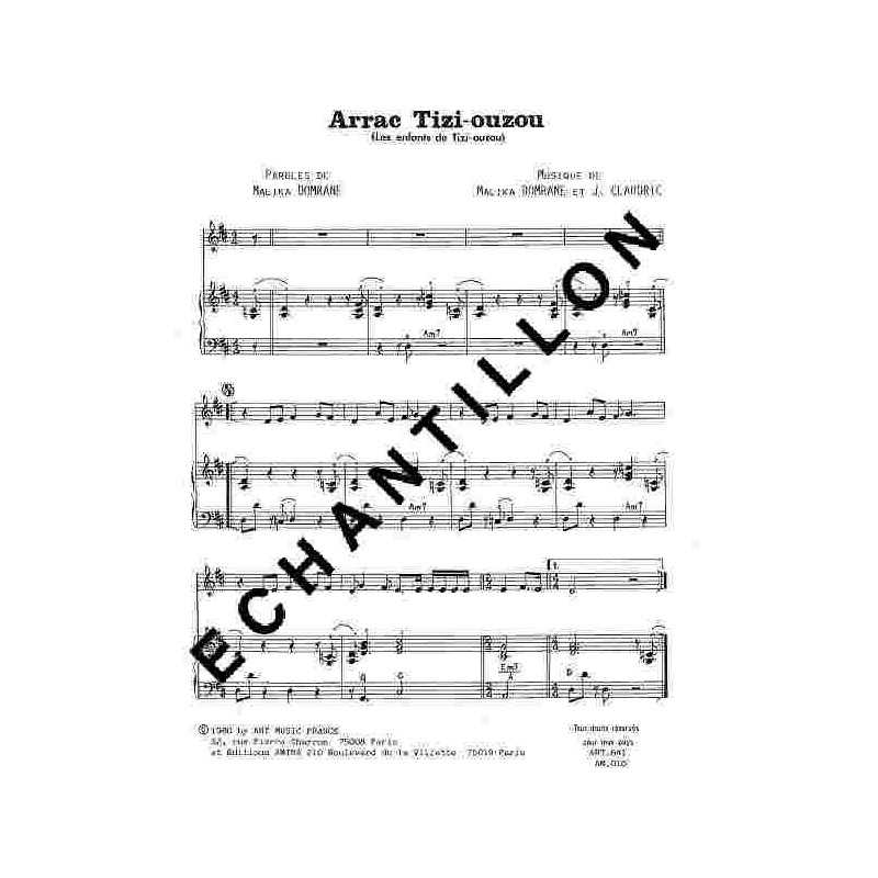 ARRAC TIZI-OUZOU (Les Enfants de Tizi-Ouzou)