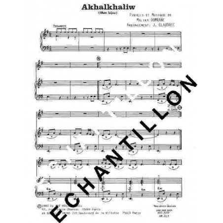 AKHALKHALIW (Mon Bijou)