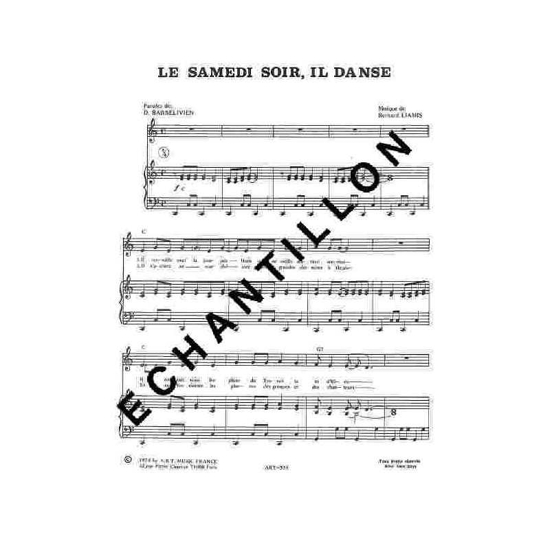 LE SAMEDI SOIR, IL DANSE