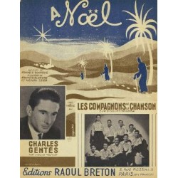 Sheet music À NOËL Les Compagnons de la Chanson