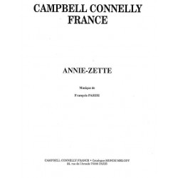 Partition ANNIE-ZETTE François Parisi pdf