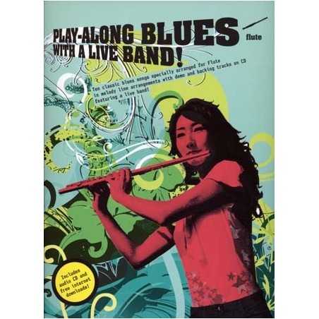 PLAY-ALONG BLUES WITH A LIVE BAND (+CD)
