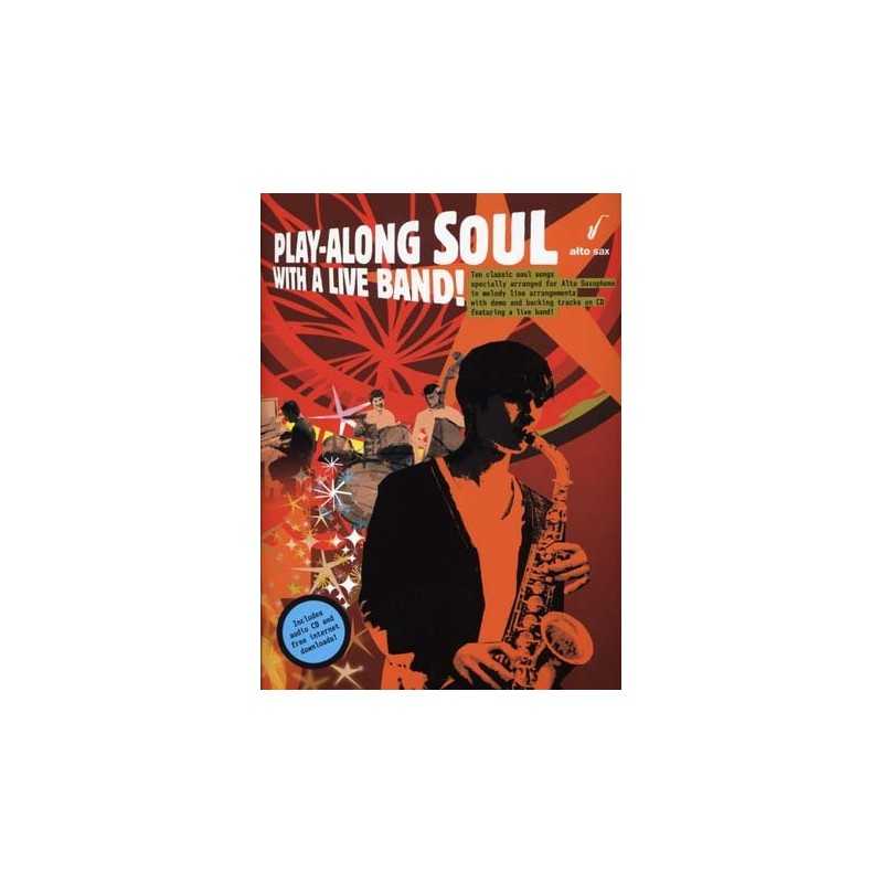 PLAY-ALONG SOUL WITH A LIVE BAND (+CD)