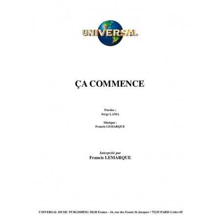 ÇA COMMENCE