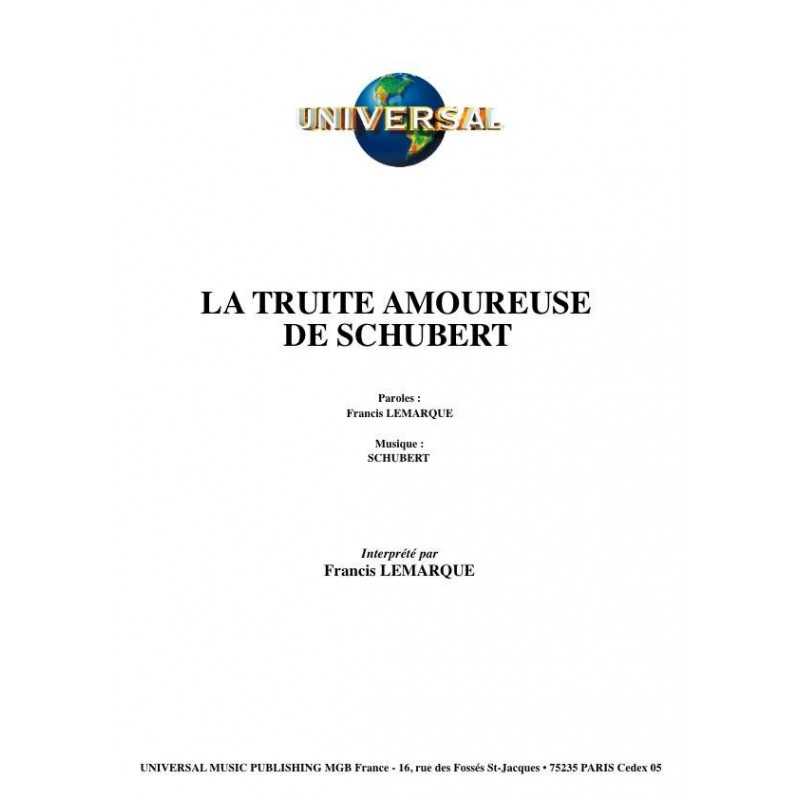 LA TRUITE AMOUREUSE DE SCHUBERT