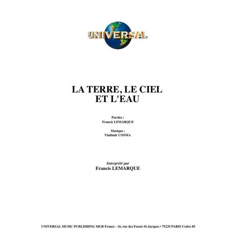 LA TERRE, LE CIEL ET L'EAU