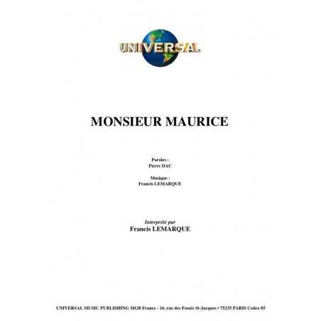 MONSIEUR MAURICE