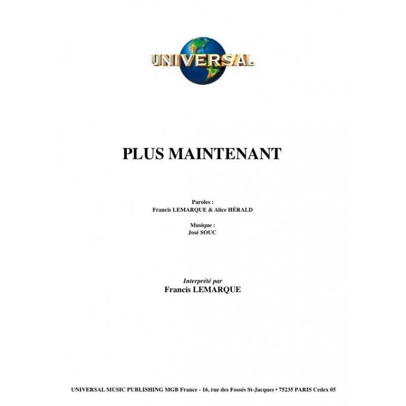 PLUS MAINTENANT