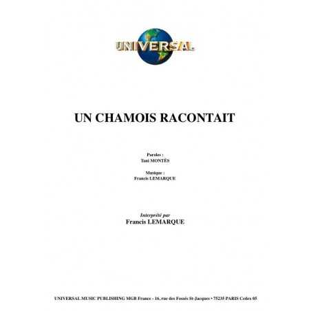 UN CHAMOIS RACONTAIT