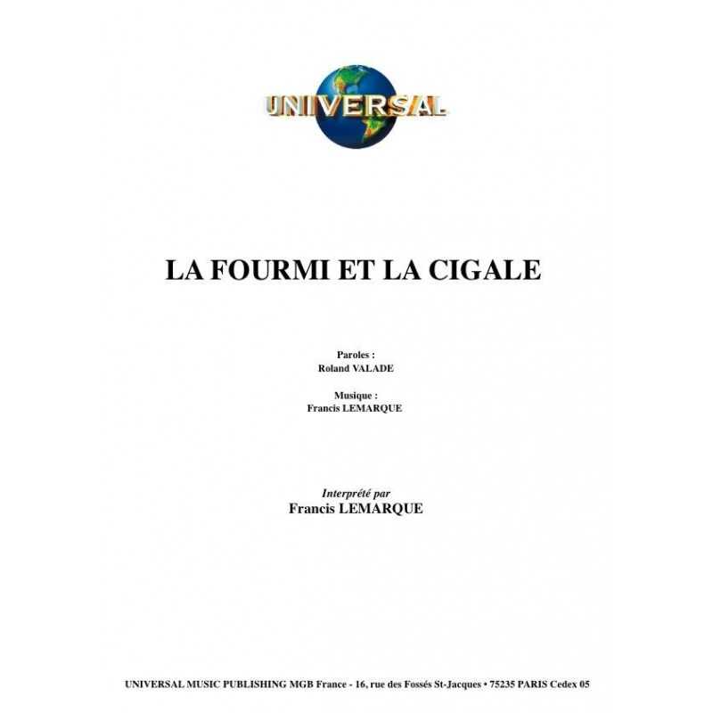 LA FOURMI ET LA CIGALE