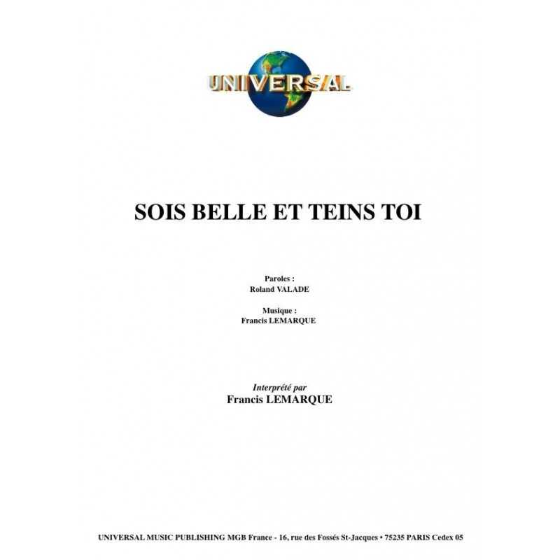 SOIS BELLE ET TEINS TOI