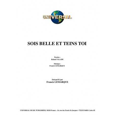 SOIS BELLE ET TEINS TOI
