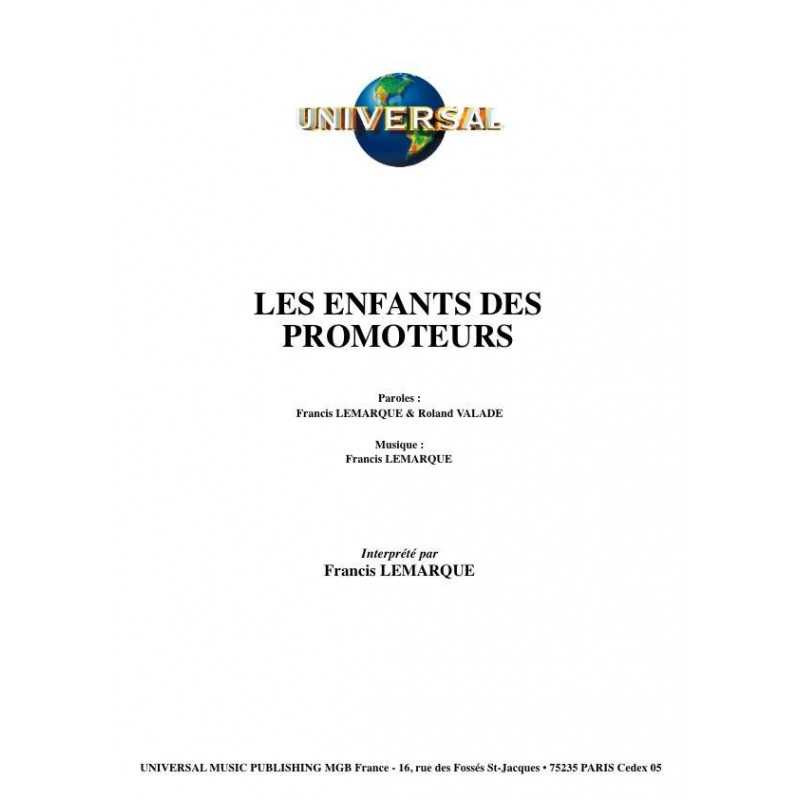 LES ENFANTS DES PROMOTEURS