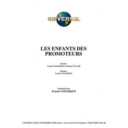 LES ENFANTS DES PROMOTEURS