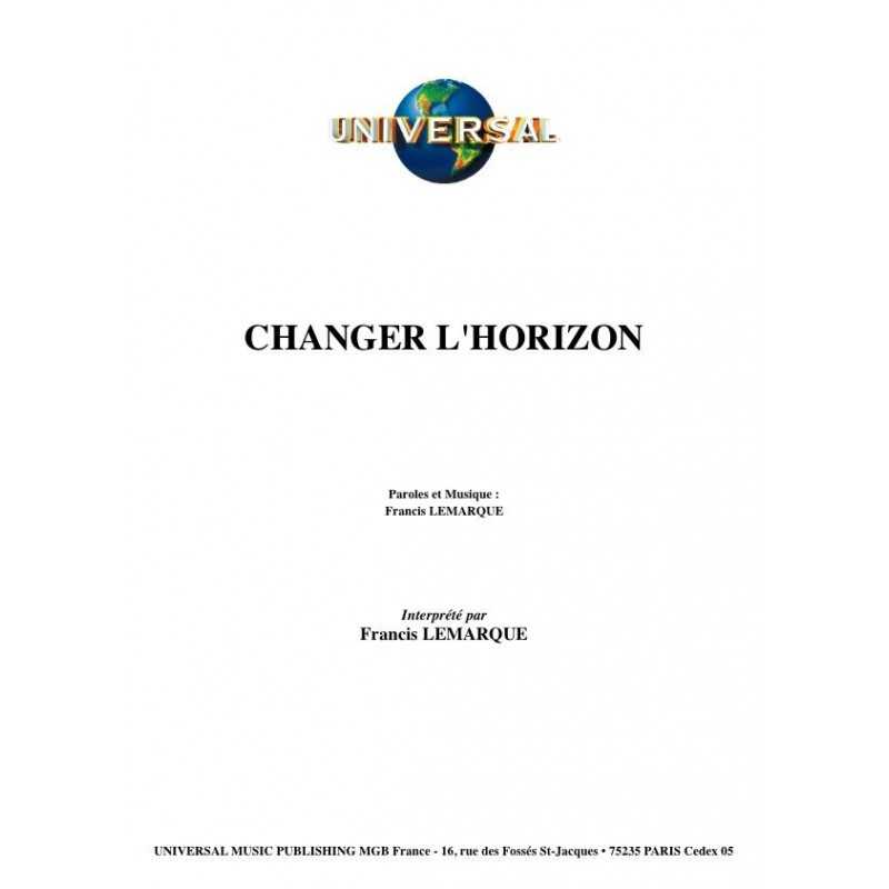 CHANGER L'HORIZON