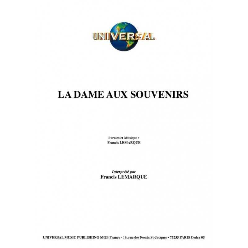 LA DAME AUX SOUVENIRS