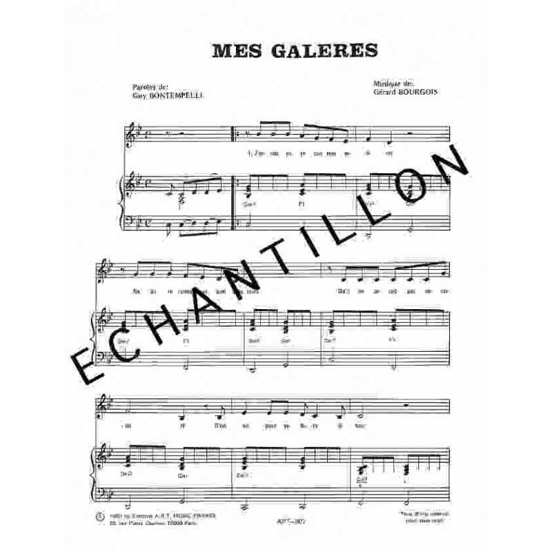 MES GALÈRES