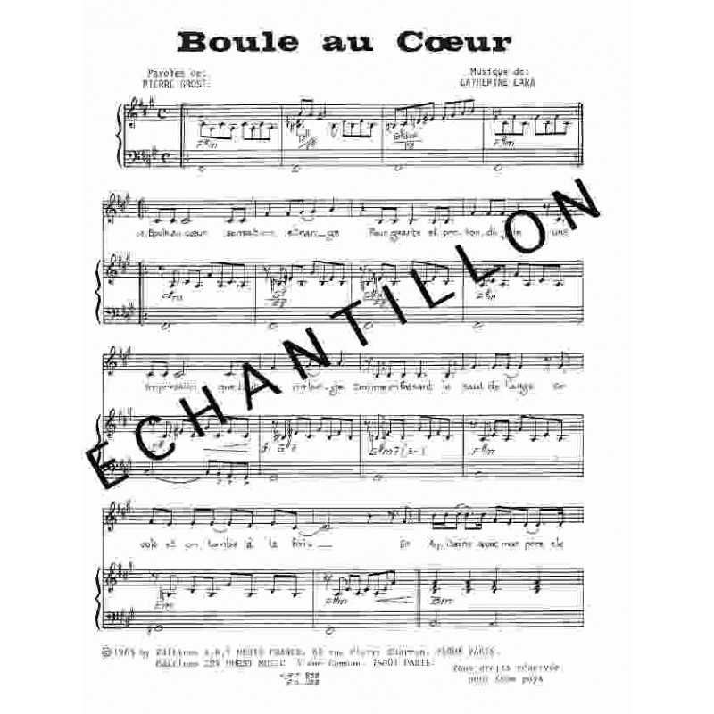 BOULE AU CŒUR