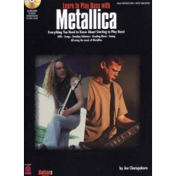 LEARN TO PLAY BASS WITH METALLICA (+CD)