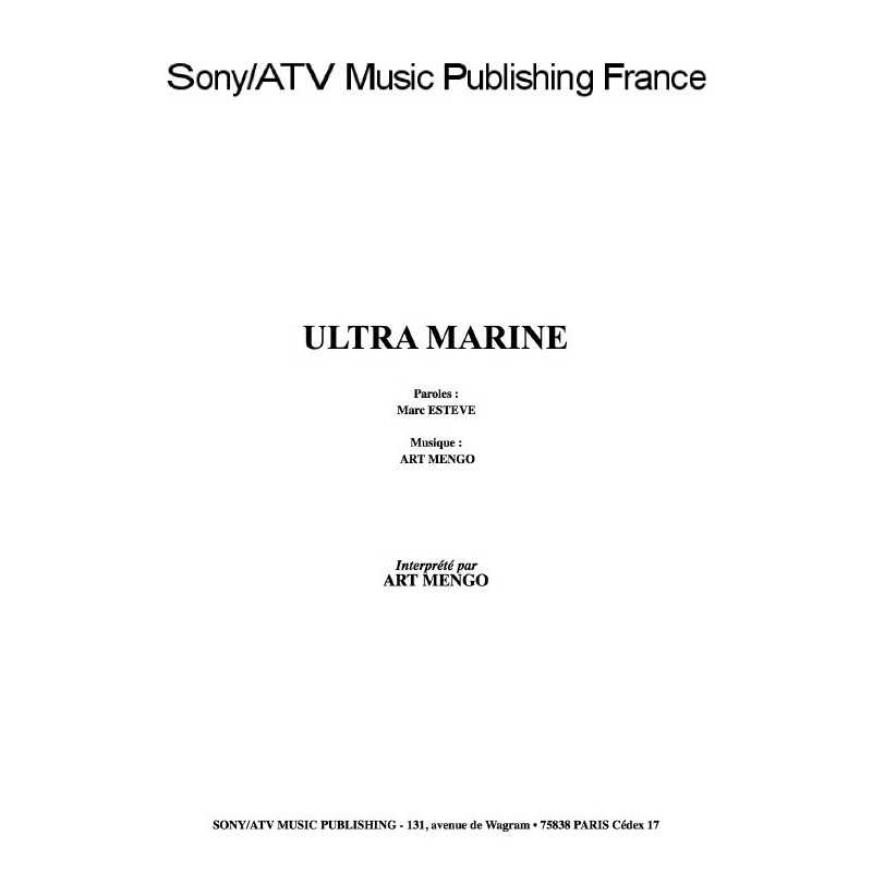 ULTRA MARINE