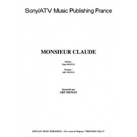 MONSIEUR CLAUDE