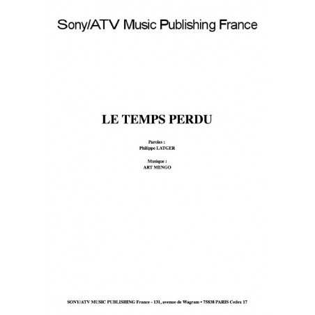 LE TEMPS PERDU