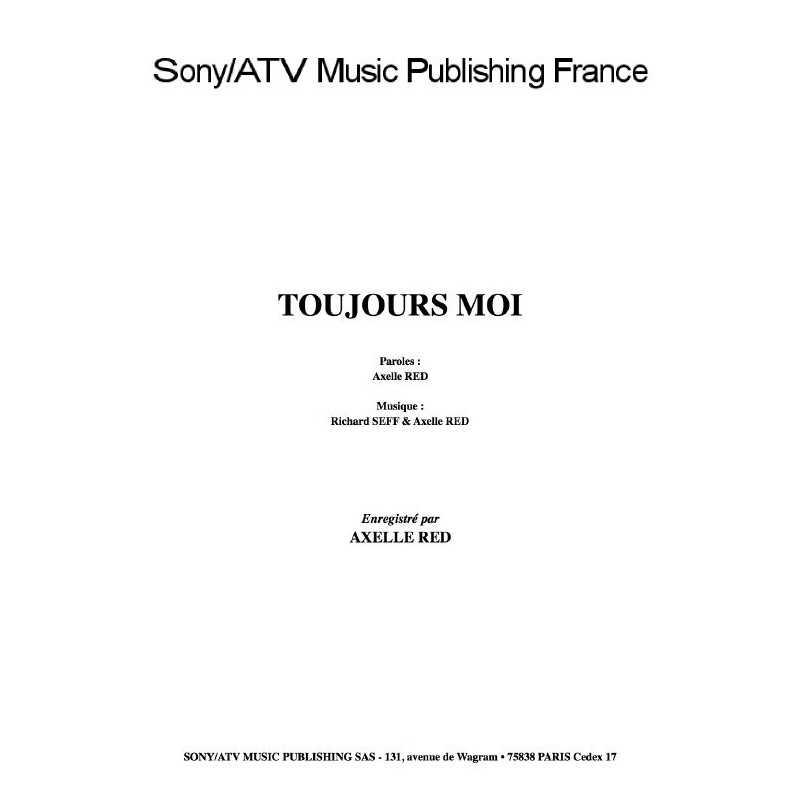 TOUJOURS MOI
