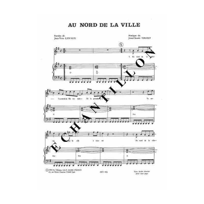AU NORD DE LA VILLE