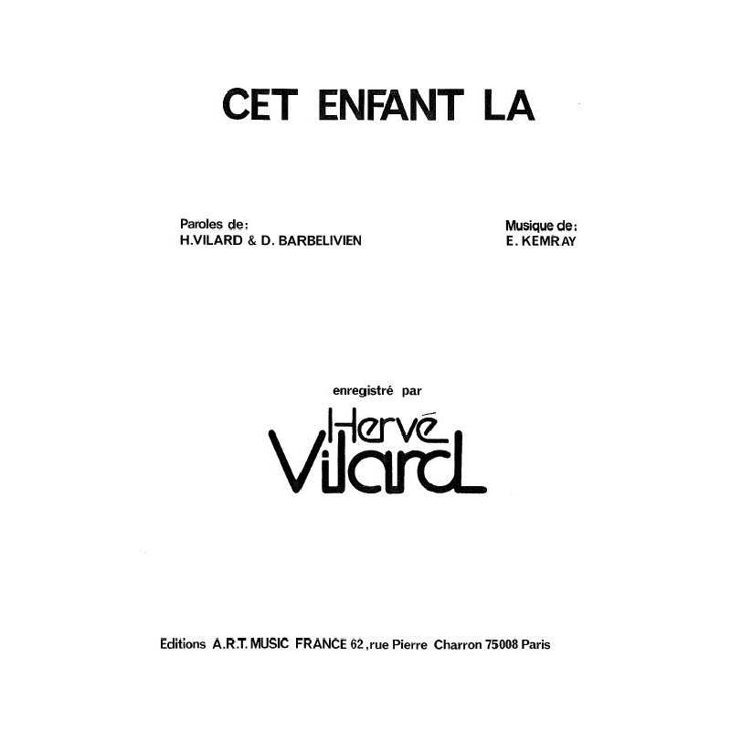 CET ENFANT LÀ