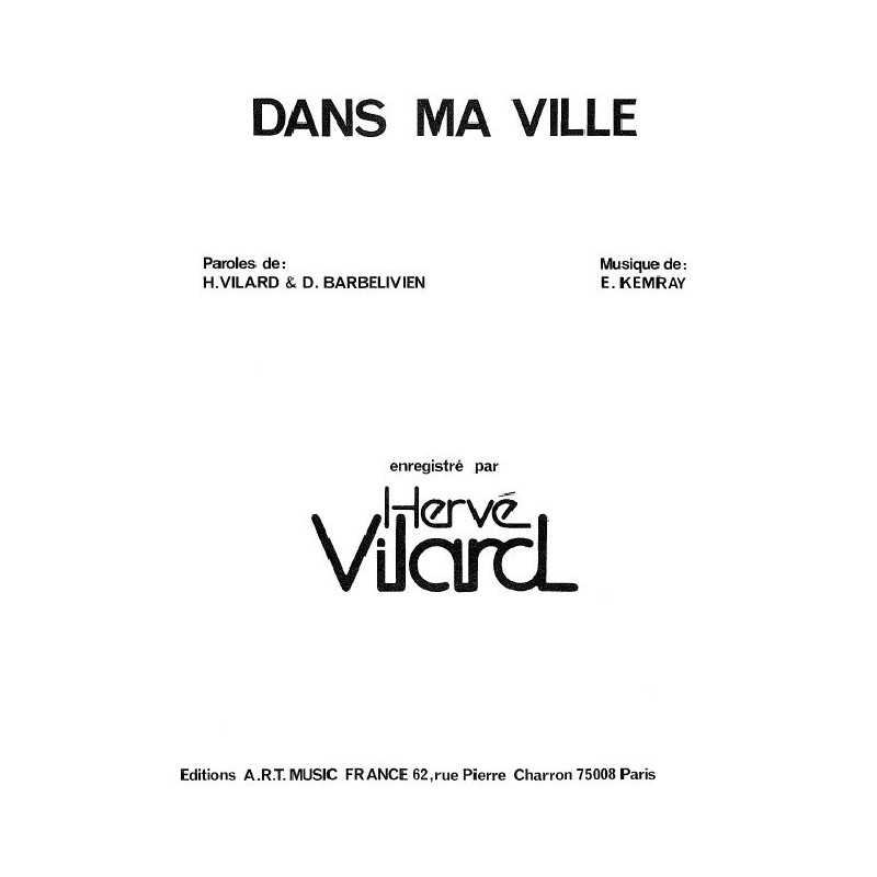 DANS MA VILLE