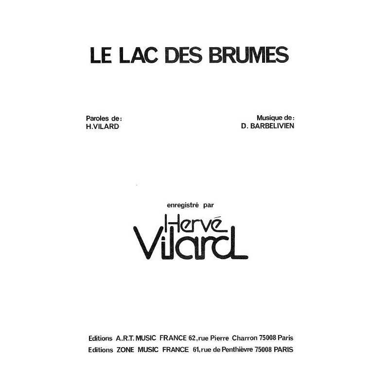LE LAC DES BRUMES