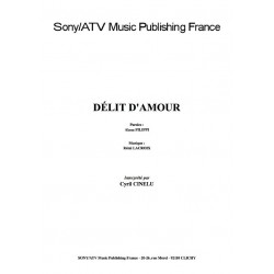 DÉLIT D'AMOUR