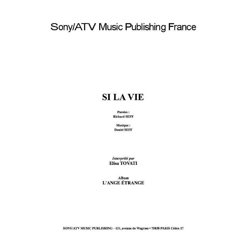 SI LA VIE