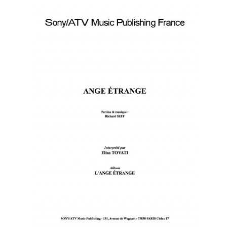 ANGE ÉTRANGE