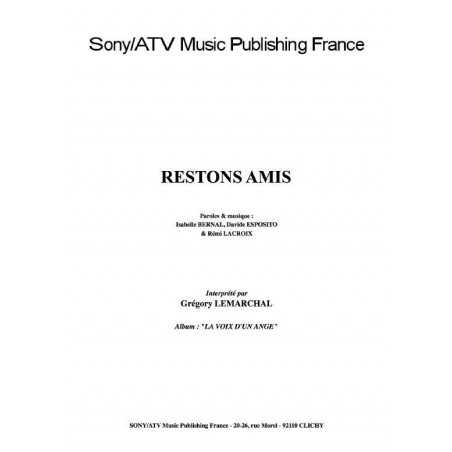 RESTONS AMIS