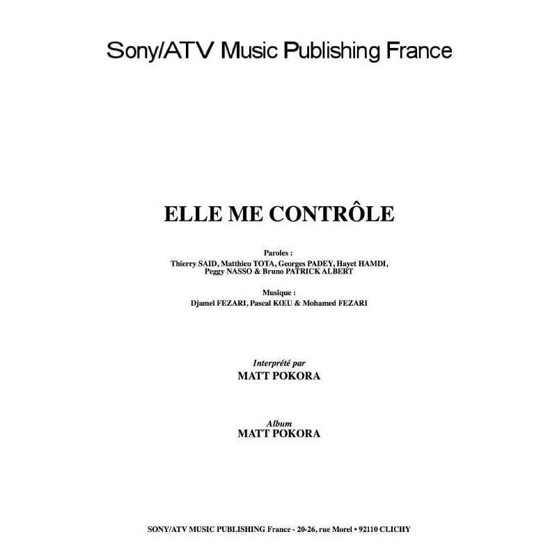 ELLE ME CONTRÔLE