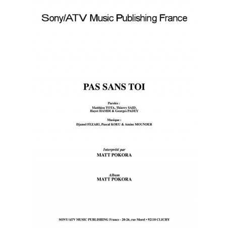 PAS SANS TOI