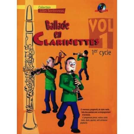 BALLADE EN CLARINETTES CYCLE 1 VOL.1 (+CD)