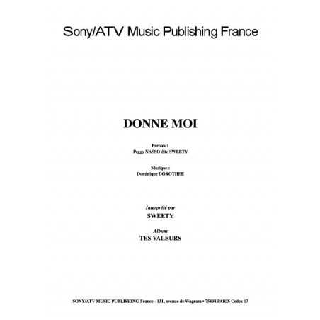 DONNE MOI