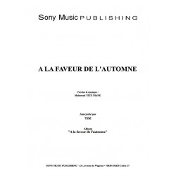 A LA FAVEUR DE L'AUTOMNE