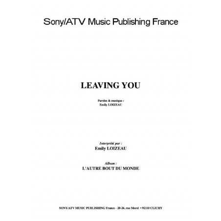 LEAVING YOU