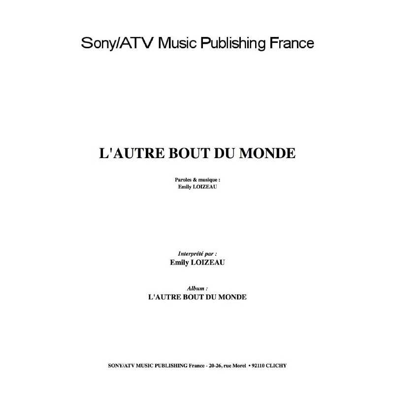 L'AUTRE BOUT DU MONDE