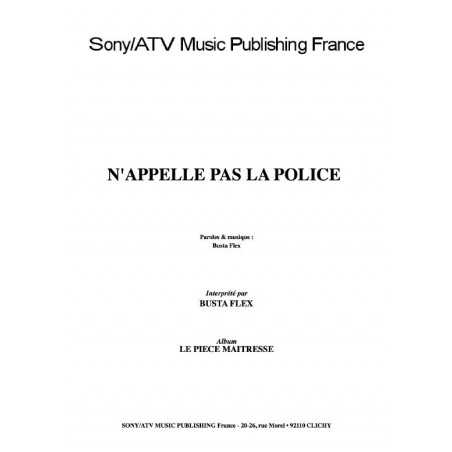 N'APPELLE PAS LA POLICE